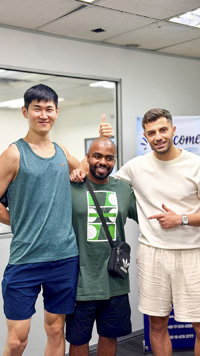 International students at Awesome Academy
